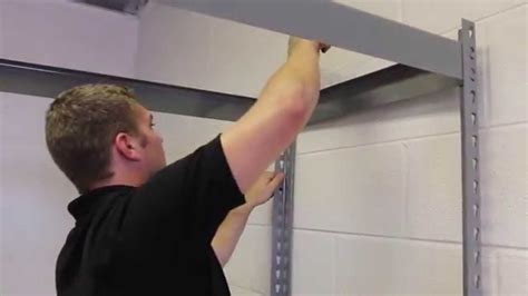 how to assemble metal shelving tab bracket boltless|halfords boltless shelving unit 175kg.